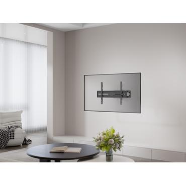 Wall mount, Full motion 3-way, tilt, swivel, 37-80", 40 kg