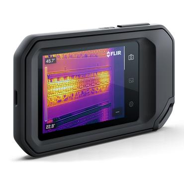 FLIR One C8 kamera med termisk billede Sort 320 x 240 pixel Indbygget skærm LCD