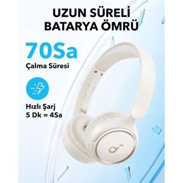 *On-Ear Headphones Sound core H30i white