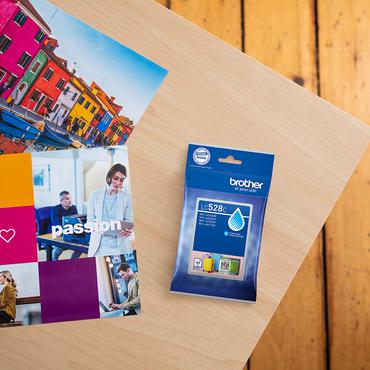 Brother LC528C bl&aelig;kpatron 1 stk Original Bl&aring;