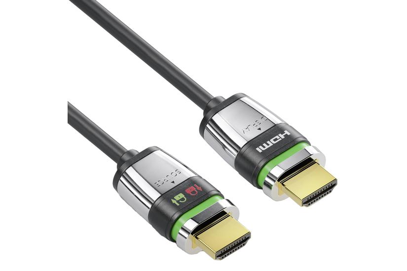 FiberX FX-I375-015 HDMI-kabel 15 m HDMI Type A (Standard) Sort