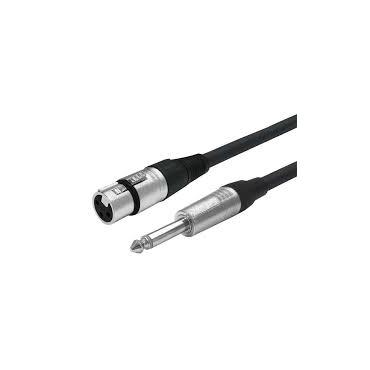 Vivolink XLR F audio kabel 6 m XLR 6.35mm Sort