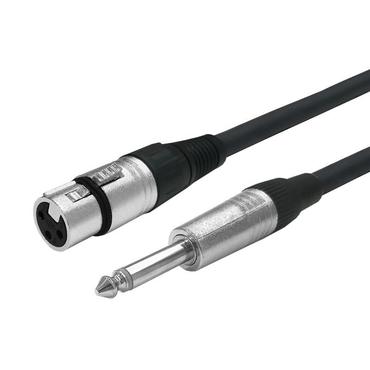 Vivolink XLR F audio kabel 6 m XLR 6.35mm Sort