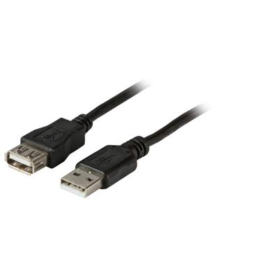 EFB Elektronik K5248SW.1V2 USB-kabel USB 2.0 1 m USB A Sort