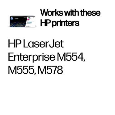 HP 212A - magenta - original - LaserJet - tonerkassett (W2123A)