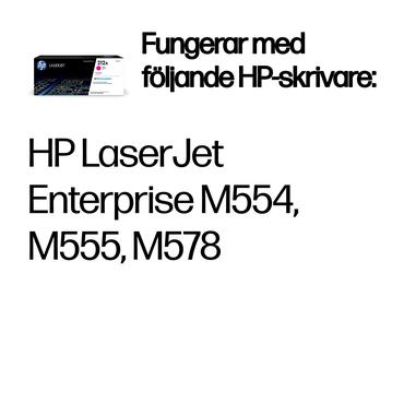 HP 212A - magenta - original - LaserJet - tonerkassett (W2123A)