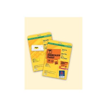 Avery L4784-20 print etiket Hvid Selvklæbende printeretiket