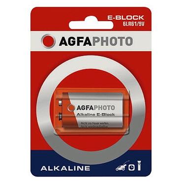 AgfaPhoto - battery 6LR61 Alkaline (70103)