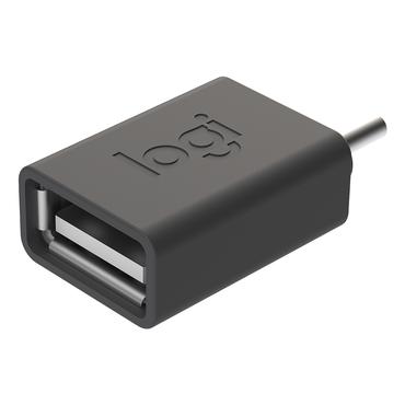 Logitech - USB typ C-adapter - 24 pin USB-C till USB