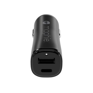 mophie essentials car charger Universel Sort Cigartænder Automatisk