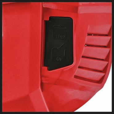 Einhell GE-CM 36/43 Li M-Solo Skubbe plæneklipper Batteri Sort, Rød