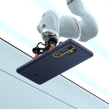 Etui Spigen Nano Pop Mag MagSafe til Samsung Galaxy S25 Ultra mørkeblå