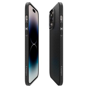 Spigen Liquid Air mobiltelefon etui 17 cm (6.7") Cover Sort