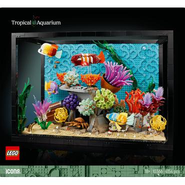 LEGO ICONS Tropisk akvarium