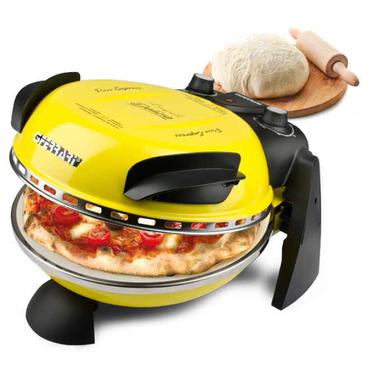 G3 Ferrari Delizia pizza fremstiller & ovn 1 pizza(er) 1200 W Sort, Gul