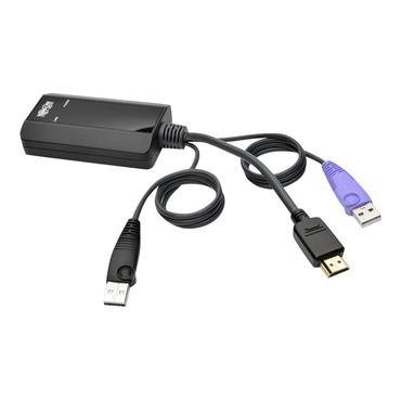 Eaton Tripp Lite Series HDMI USB Server Interface w/Virtual Media & CAC for B064 KVMs TAA - KVM / USB forlænger - TAA-kompatibel