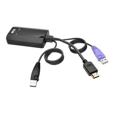 Eaton Tripp Lite Series HDMI USB Server Interface w/Virtual Media & CAC for B064 KVMs TAA - KVM / USB forlænger - TAA-kompatibel