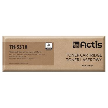 Actis TH-531A (erstatning HP 304A CC531A, Canon CRG-718C; Standard; 3000 sider; blå)