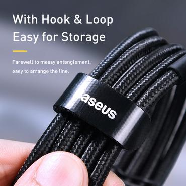 Baseus Cafule USB-kabel USB 2.0 2 m USB C Sort