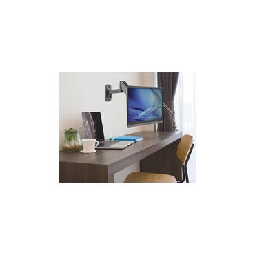 Manhattan 461610 skærmbeslag og -stativer 81,3 cm (32") Væg Sort