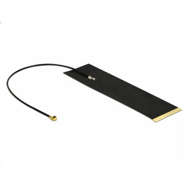 Delock LTE Antenna MHF I plug 1.9 - 3.9 dBi 1.13 15 cm FPC internal self adhesive - antenne