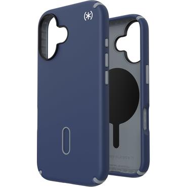 Speck Presidio2 Pro ClickLock & MagSafe - Etui iPhone 16 (Coastal Blue / Dust Grey / White)