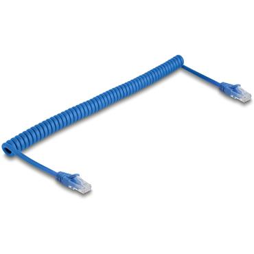 Delock n&auml;tverkskabel - 3.3 m - bl&aring;