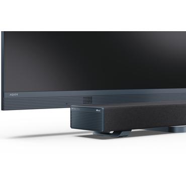 Sharp HT-SBW53121(BK) Q 3.1.2 Dolby Atmos/ DTS:X Soundbar with Wireless Subwoofer, Black