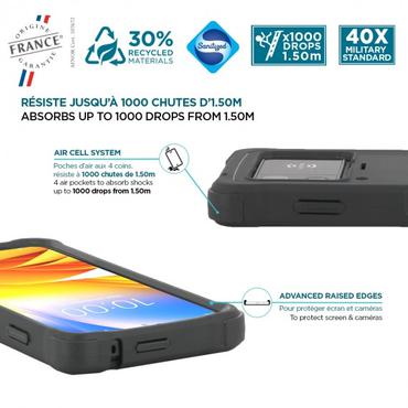 Mobilis 065029 mobiltelefon etui 17 cm (6.7") Cover Sort