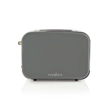 Nedis KABT510EGY - brödrost - grå