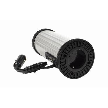 Gembird EG-PWC150-01 strømadapter og vekselret Automatisk 150 W Sort, Grå