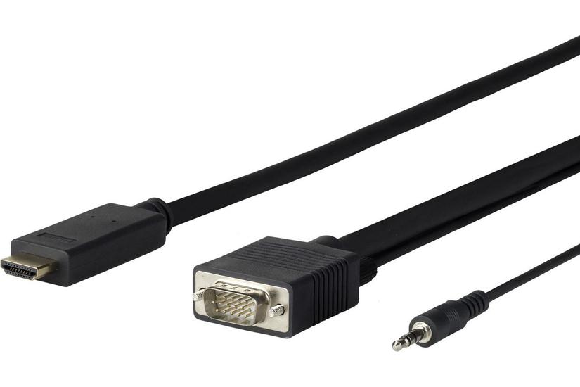 VivoLink Pro HDMI-kabel - HDMI / VGA / audio - 5 m