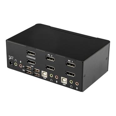 StarTech.com Dual Monitor DisplayPort KVM Switch