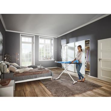 LEIFHEIT 71606 B&uuml;gelbrettbezug Gepolsterter B&uuml;gelbrettoberbezug Baumwolle - Polyester - Polyurethan Blau (71606)