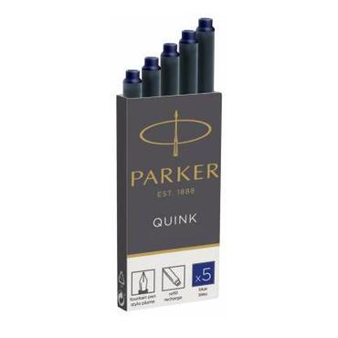 Parker 1950384 genopfyldelig pen Bl&aring; 5 stk