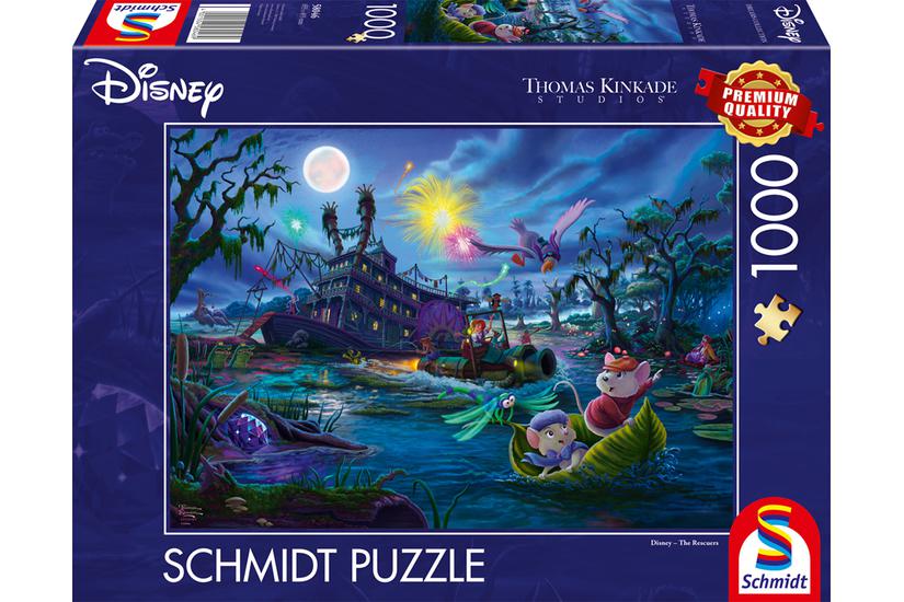 Schmidt Spiele 58046 puslespil 1000 stk Tegnefilm