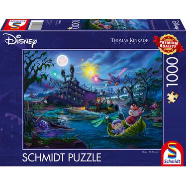 Schmidt Spiele 58046 puslespil 1000 stk Tegnefilm
