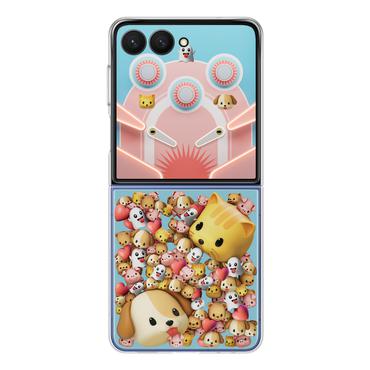 Samsung EF-ZF766CTEGWW mobiltelefon etui 17,5 cm (6.9") Cover Transparent