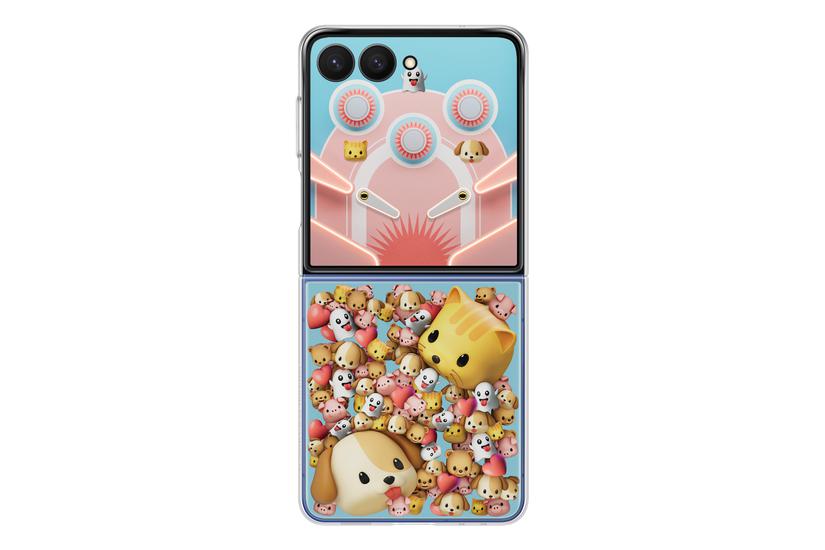 Samsung EF-ZF766CTEGWW mobiltelefon etui 17,5 cm (6.9") Cover Transparent