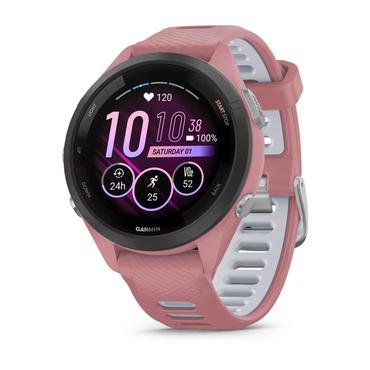 Garmin Forerunner 265S - light pink - smart klocka med band - light pink/powder gray - 8 GB