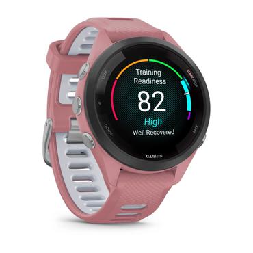 Garmin Forerunner 265S - light pink - smart klocka med band - light pink/powder gray - 8 GB