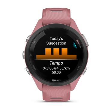 Garmin Forerunner 265S - light pink - smart klocka med band - light pink/powder gray - 8 GB