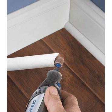 Dremel EZ SpeedClic SC407 - slipdorn - f&ouml;r plast, aluminum, mjuka tr&auml;slag, l&ouml;vtr&auml;, koppar, silver, guld, mjuk metall - 3 delar