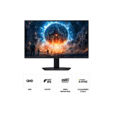 Samsung G60F computersk&aelig;rm 68,6 cm (27") 2560 x 1440 pixel Quad HD LCD Sort