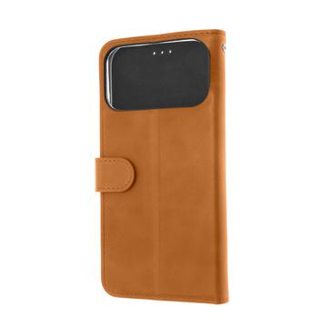 Insmat 650-3370 mobiltelefon etui 16 cm (6.3") Flipetui Brun