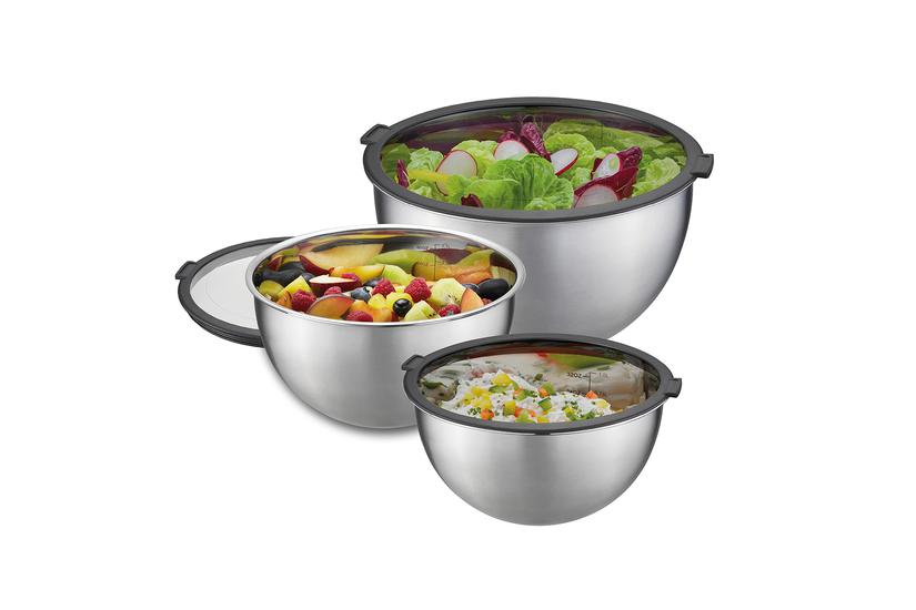 GEFU 89430 enhed til madopbevaring Rund Sæt 8 L Rustfrit stål 1 stk