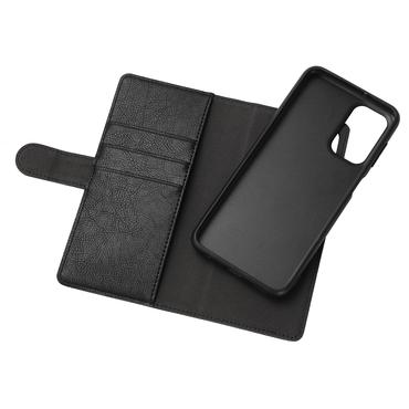 Samsung Galaxy A23/A23 5G PU w.,detach,3 card, Blk