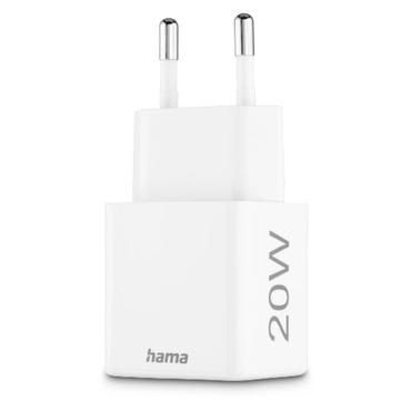 Hama Ładowarka sieciowa mini 20W PD/QC biała