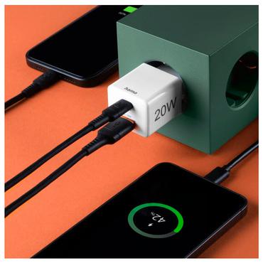 Hama Ładowarka sieciowa mini 20W PD/QC biała