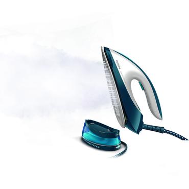 Philips PerfectCare Compact GC7840 - dampstrygejern - såleplade: SteamGlide